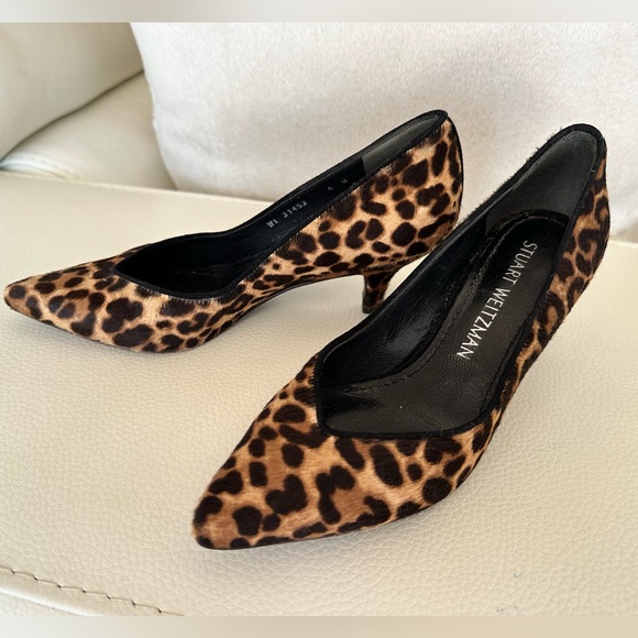 Stuart Weitzman Kitty Heel shoes - Picture 3 of 5